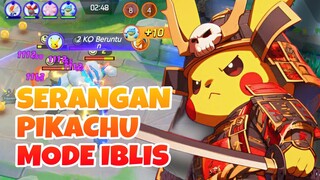 KETIKA PIKACHU MODE IBLIS, SIAPA BERANI LAWAN? - Pokemon Unite