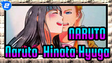 [Lukisan Tangan NARUTO] Naruto Uzumaki & Hinata Hyuga_2