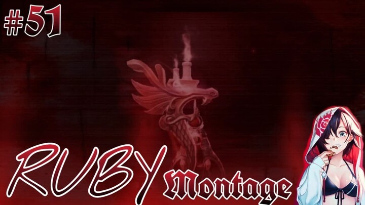 Lady Zombie Switch to Bloody Ruby | Ruby Montage #51 | ikanji Top Global Ruby | Mobile Legend