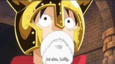 LUFFY Bertemu Sabo di Art Dressrosa