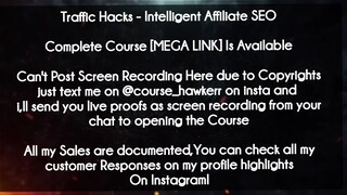 Traffic Hacks  course - Intelligent Affiliate SEO download