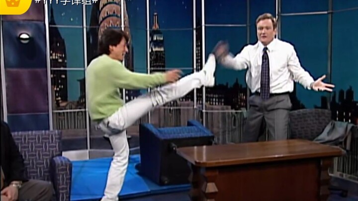 【Acara Conan】Conan tiba-tiba mengeluarkan pistol saat Jackie Chan lengah, langsung ditendang terbang