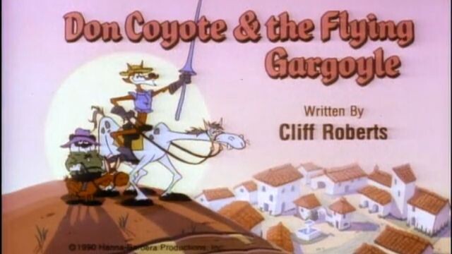 Don Coyote and Sancho Panda S1E10 - Don Coyote & the Flying Gargoyle (1990)