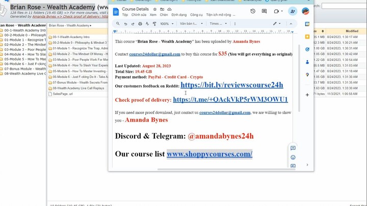 [$35] Brian Rose – Wealth Academy