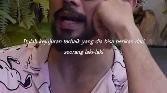 kejujuran laki laki