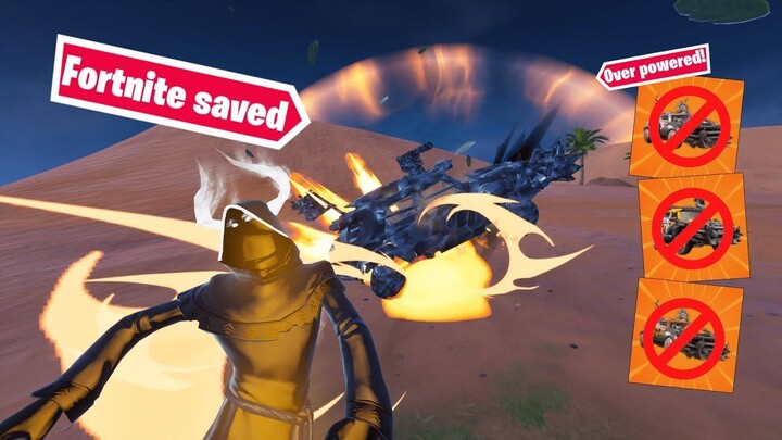 So I Saved fortnite..