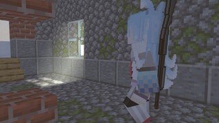 Kobo kanaeru ter jumpscare moment [ Minecraft hololive Animation]