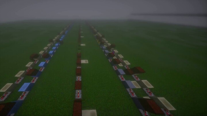 [Redstone Music] Plants vs. Zombies Daytime bgm Grasswalk (please listen to it, thank you qwq)