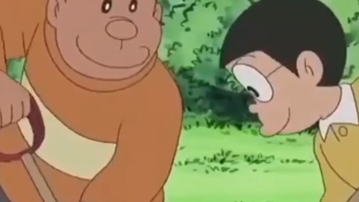 Giant dan Nobita berbaikan