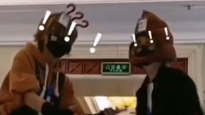 【cos小潮】和好朋友就应该这么打招呼