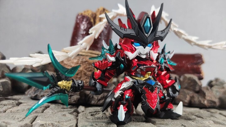 摩动核 盲盒机甲隐藏款 星辰色吕布