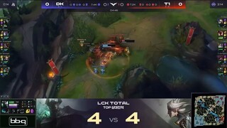 Highlights DK vs T1 - Ván 1 _ LCK Mùa Hè 2022 _ Tuần 2 Ngày 4