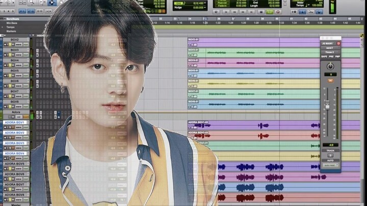 Saat si uploader mendengar suara asli Jung Kook yang bak dewa, dia jadi enggan membuat cover lagi! A
