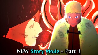 Sasuke vs Hokage Naruto Boss Battle | Naruto X Boruto Storm Connections Story Mode Full Game PART 1