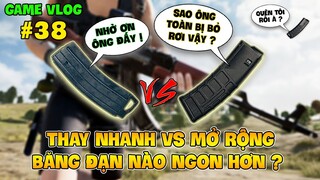 GVlog 38 | BĂNG ĐẠN THAY NHANH HAY MỞ RỘNG TỐT HƠN CHO AKM TRONG PUBG ?