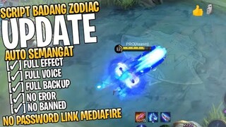 Update!! Script Skin Badang Zodiac Full Efeect No Password Patch Terbaru | Mobile Legends