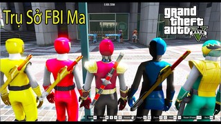 GTA 5 Mod - Biệt Đội Siêu Nhân Cuồng Phong Khám Phá Trụ Sở FBI Ma (Phần 4)