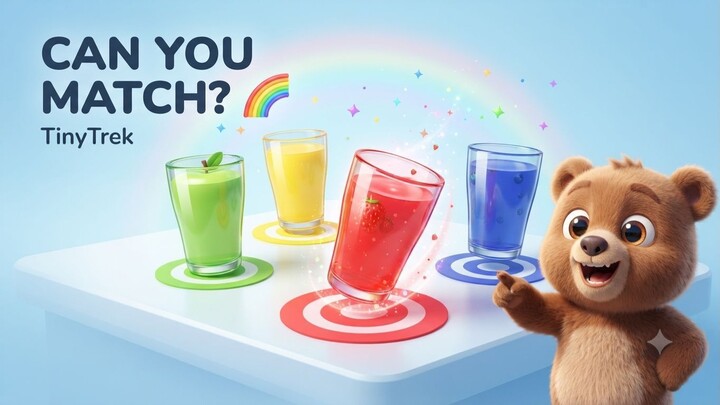 🌈 Match the Juice Colors! 🥤✨ Satisfying Color Challenge