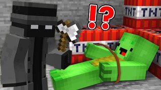 My Friend Mikey Has Been Kidnapped in Minecraft Challenge (Maizen Mazien Mizen)