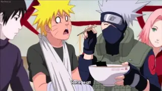 Why Kakashi feed Naruto | Naruto Funny Moment [English Sub]