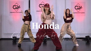 【AA编舞】Honda 猛女可入练习底盘和控制的小片段 #基础编舞