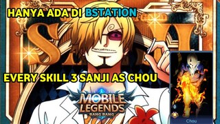 every skill 3 sanji as chou