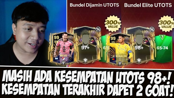 MASIH ADA KESEMPATAN DAPET RONALDO & MESSI UTOTS!! GAS GACHA PACK 98+ DI EVENT EURO 2024 FC MOBILE