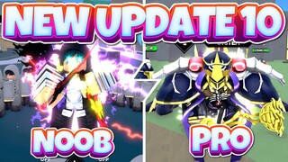*NEW* Update 10 Anime Evolution Simulator - 3 New Areas, Weapons, Auras and Ranks