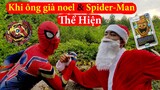 Khi Spider-Man & ông già noel cũng thích đấu Quay, Chơi thẻ quà Kun