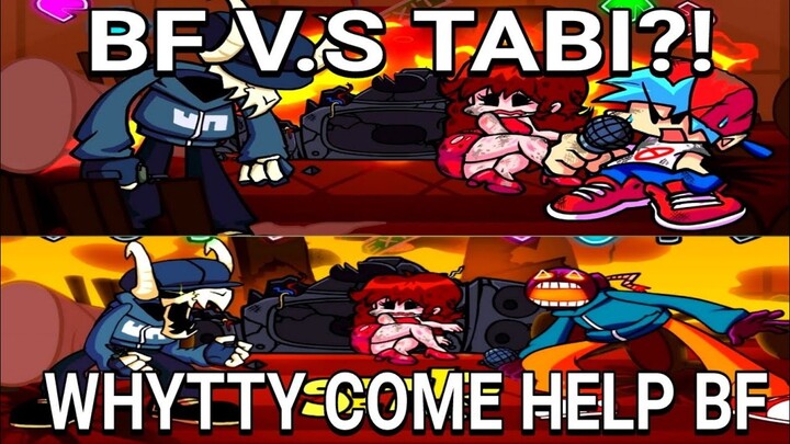 BF VS TABI Ex Boyfriend FULL WEEK -  Whitty  Come Help FB - Friday Night Funkin