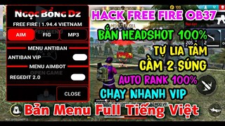 CẬP NHẬT MENU RỜI V8 FREE FIRE OB37 ANTIBAN VIP KHÔNG KHOÁ ACC KHÔNG BAND ID