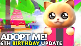 🥳 Adopt Me Birthday Update RELEASE DATE! New GIFT CAT! (HUGE Playadoptme Event 2023) ROBLOX