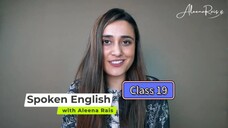 Spoken English course by Aleena Rais - Class 19(2nd_Last_session)