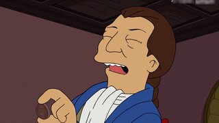 [Flying Squirrel] Bender made a decision that went against his ancestors, and blasted the American t