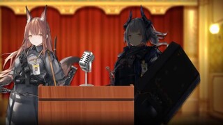 [ Arknights ] Audio version of top secret video! Black Steel International tells crosstalk: Chen and