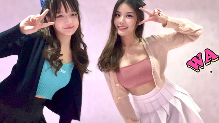 【WA DA DA- Kep1er cover】｜TVB newcomers Ying 仴 & Zhi Ling double Kpop