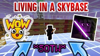 Living In A Skybase SOTW + Meezoid Sideclaim | Minecraft HCF