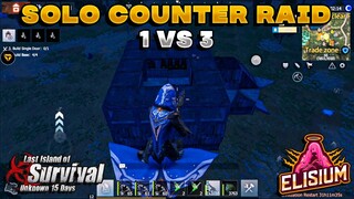 Solo Counter Raid Day 2 Rampage Last Island of Survival | Last Day Rules Survival