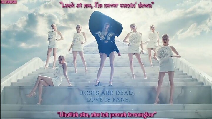 (MV IndoSub) ROSÉ BLACKPINK - On The Ground easy color coded lyrics lirik sub indo (LA_KHILDA)