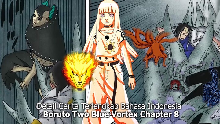 DETAIL DIALOG LENGKAP BORUTO TWO BLUE VORTEX CHAPTER 8 TERBARU  - EPISODE BORUTO TIMESKIP