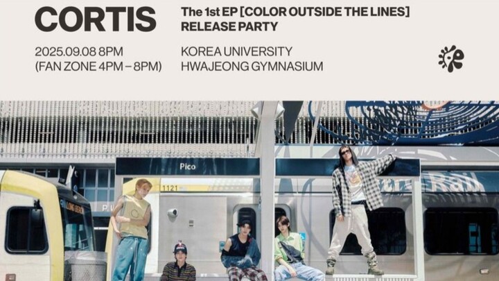 CORTIS The 1st EP [COLOR OUTSIDE THE LINES] Release Party