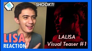 LISA - FIRST SINGLE ALBUM LALISA VISUAL TEASER #1 REACTION | She got me dead!