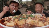 Countryside Recipe & Mukbang | Mapo Tofu (Sichuan Cuisine)
