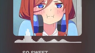 SO SWEET AI COVER NAKANO MIKU