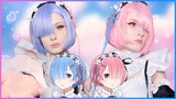 REM / RAM Re:Zero | Cosplay Makeup