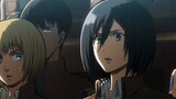 At that time, when Eren said those words to protect Mikasa, all the pure love warriors stood up.