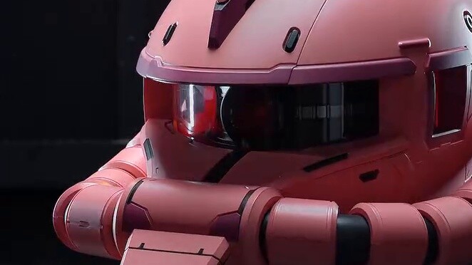 The broken Bandai Zaku head was violently demolished! After getting it, it smells really good!