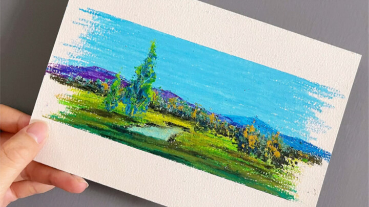 يمكنك رسم اللوحات حتى من جمع الخردة.