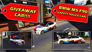 GIVEAWAY!!! BMW M5 F90 SAFETY CAR (watch till the end) || CAR PARKING MULTIPLAYER