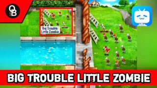 ZOMBI NYA IMUT IMUT WOY | Big Trouble Little Zombie | Mini Games Plants Vs Zombies Real Life